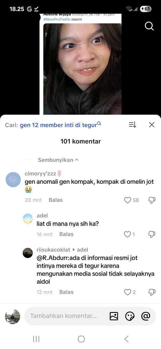 vvotanet's tweet image. serius gen 12 ditegur jot grgr pake pp anomali?