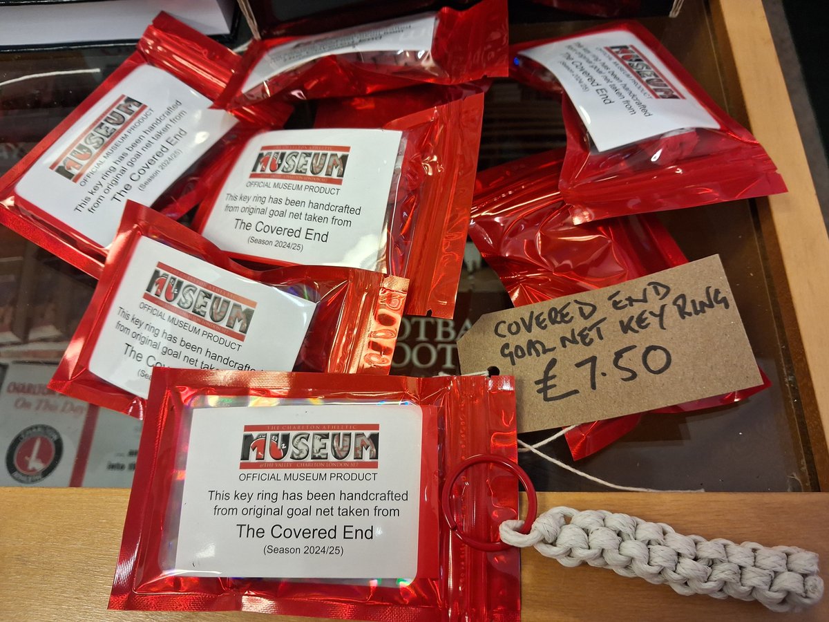 We're open and we have the goal net key rings back in stock #cafc