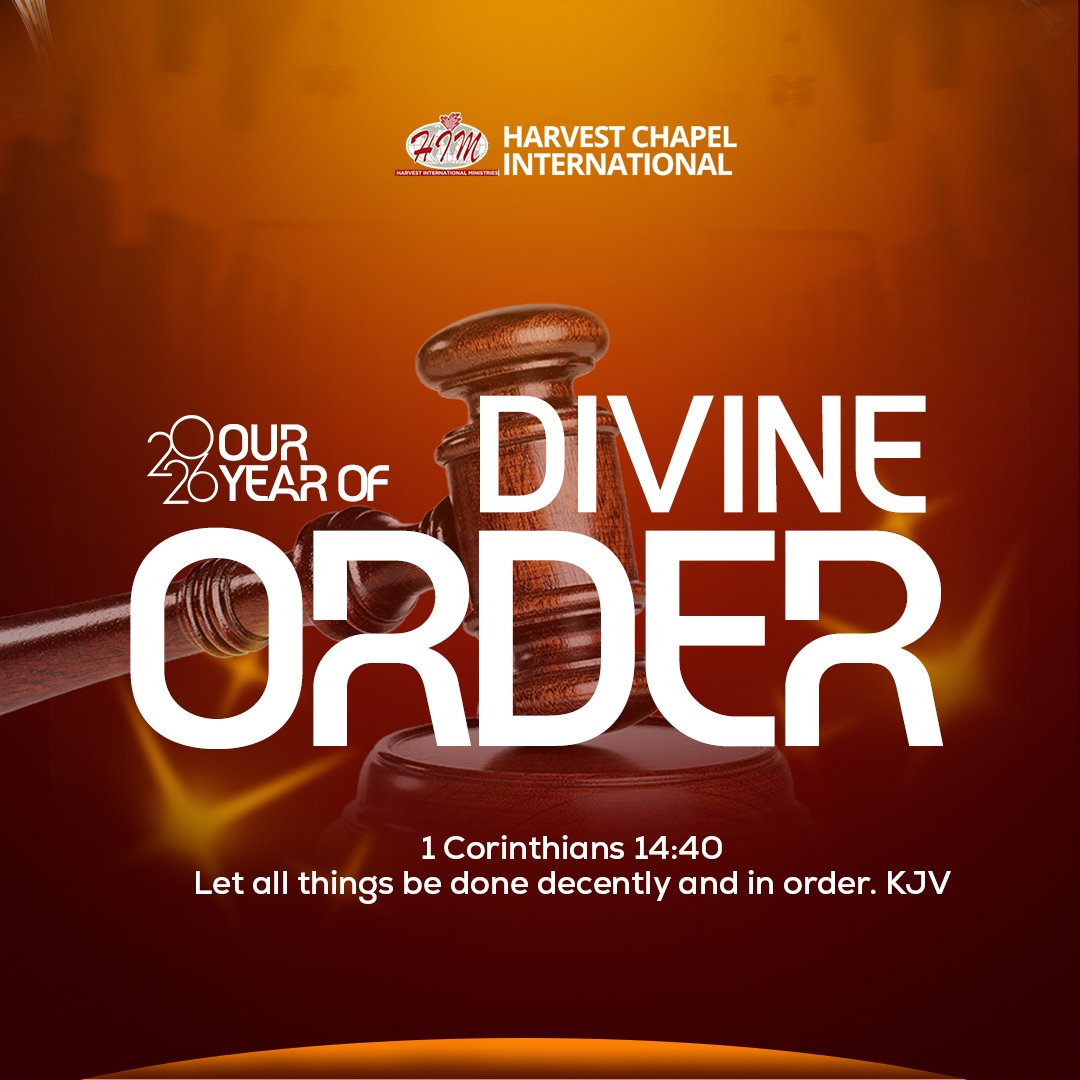 hcikumasi's tweet photo. Happy New Year, and welcome to 2026!
It's our Year of ORDER...

1 Corinthians 14:40 KJV
Let all things be done decently and in order.

#HappyNewYear2026 https://t.co/aXfqD8XKHj