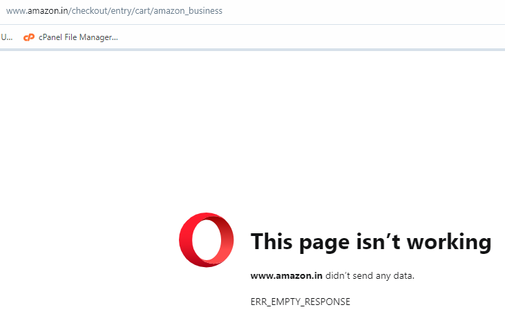 arpanfp's tweet photo. @amazonIN When I click on Proceed to Pay, this is happening https://t.co/gfXgtGxx0I