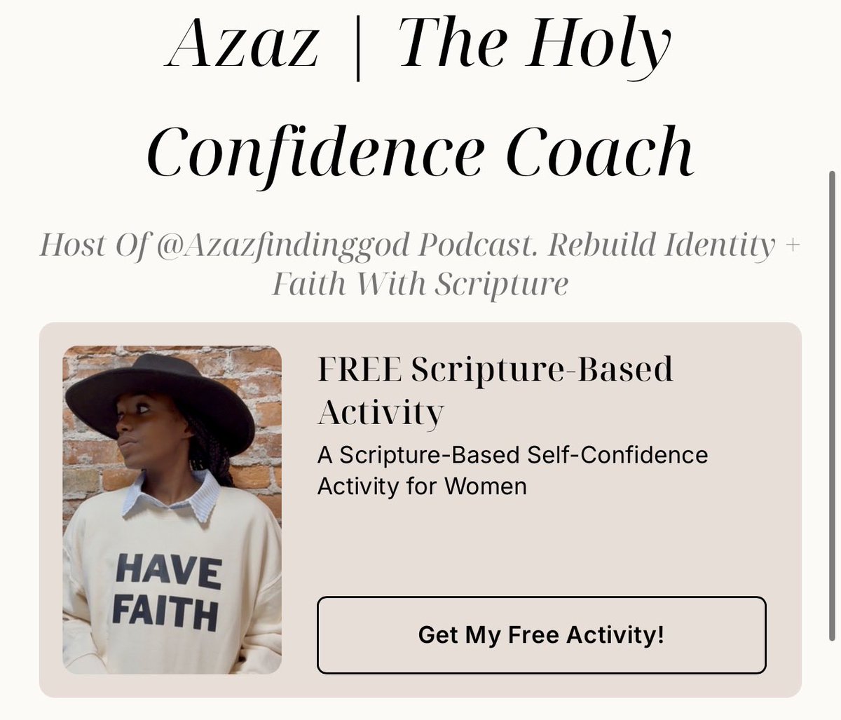 faithwornboldly's tweet image. Check out my Stan store for your FREE Scripture-Based Activity

Xox,
Azaz

#faithbased #scripturebased #christianwomen #biblestudy
#faithjourney