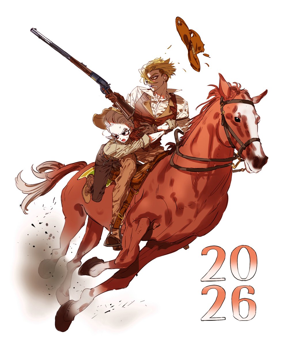 ｽｾﾞ🚬✖️
HAPPY NEW YEAR 2026 🐴 !!