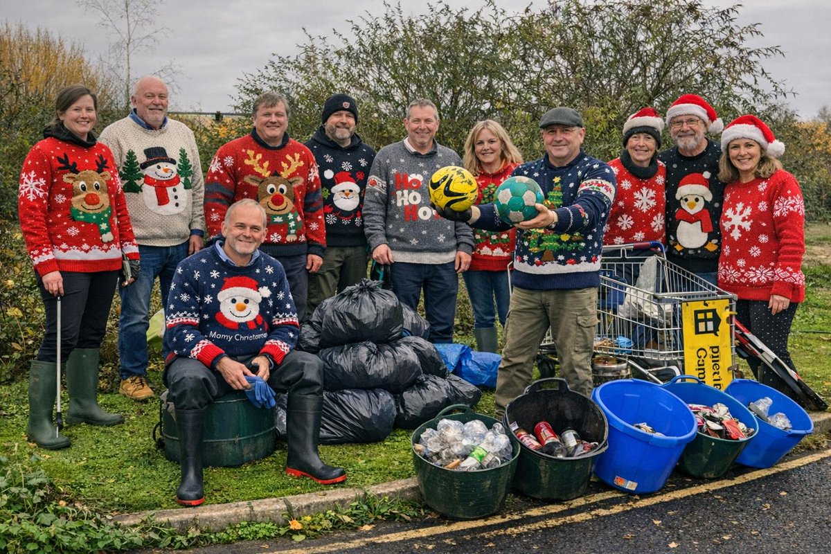 PickerelProject's tweet image. Our first event of 2026. Sunday 4th at 10 am, meet up by the river at Navigation Approach bridge, Stowmarket for a post Christmas Clean-Up.