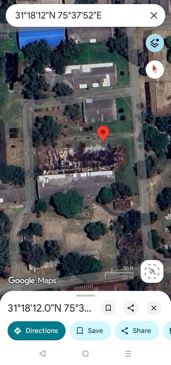 DfIlite's tweet photo. Jalandhar Cantt Lakkar Khana set into fire on August 17, 2024. 
https://t.co/4eBqu9uslA…

Pakistanis are so desperate to show something that they are claiming Aug 2024 fire damage is from May 2025🤣🤣🤣; Jahail napaks are jumping over each other. Enjoy guys. https://t.co/Nc2sn9XDVj