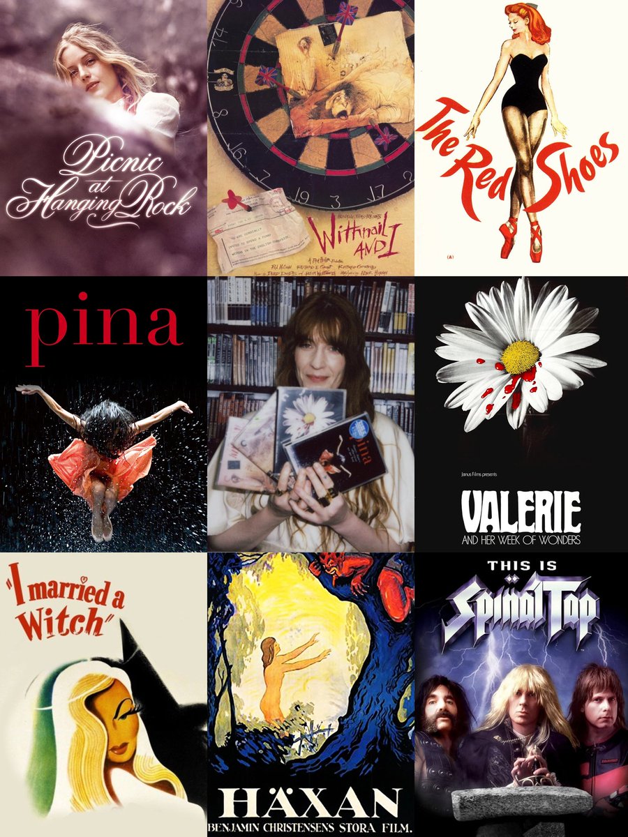 florence welch's closet picks from the criterion collection!