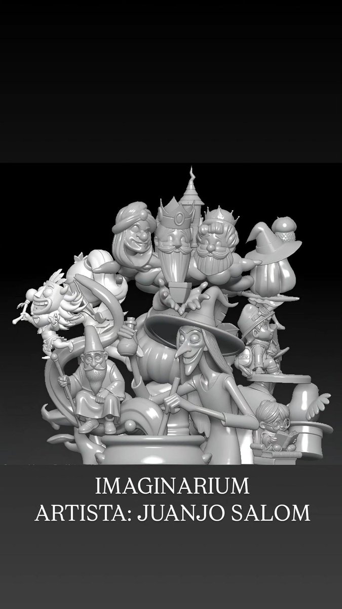 Os presentamos, con emoción e ilusión, nuestro boceto de la falla infantil que plantará nuestro artista Juanjo Salom <a href="/juanjosalom/">Juanjo Salom</a> en la sección 7ª y que lleva por lema “Imaginarium” 🧙‍♀️🪄🔮🌠

#fentfalladesde1983 #somemilibaró #falles2026