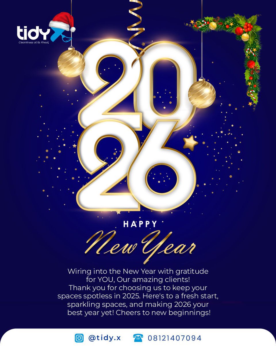 tidyx96's tweet photo. Wishing our amazing clients, friends, and family joy, growth, love, and plenty reasons to smile this new year. 

Let’s make it beautiful again ❤️ https://t.co/KLsNaaIJc8