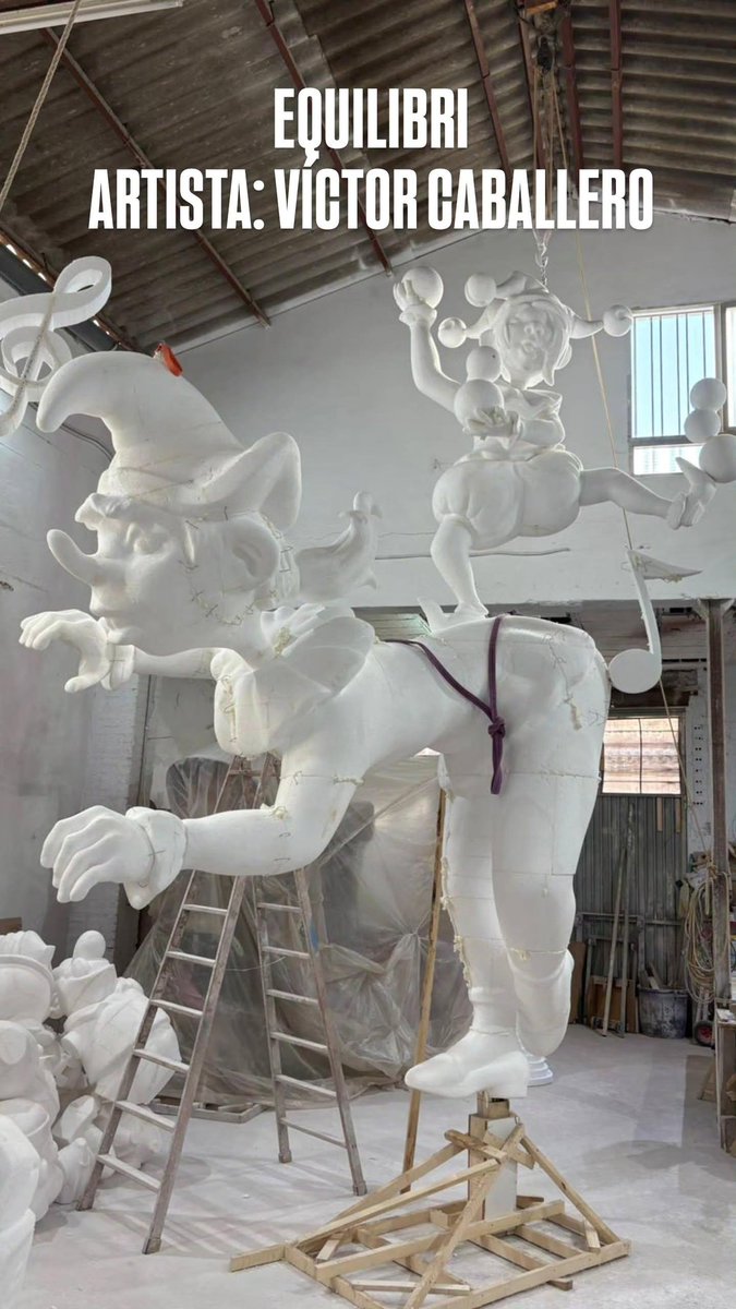 Estrenamos el año 2026 por todo lo alto y de la mejor forma.

Os presentamos nuestra falla 2026, de nuestro artista Víctor Caballero @roniyo635 y que lleva por lema “Equilibri" 🎪⭐️🪅

#fentfalladesde1983 #somemilibaró #falles2026