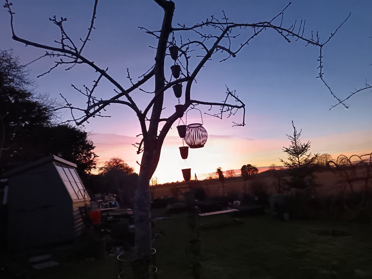 A beautiful end to the first day of 2026