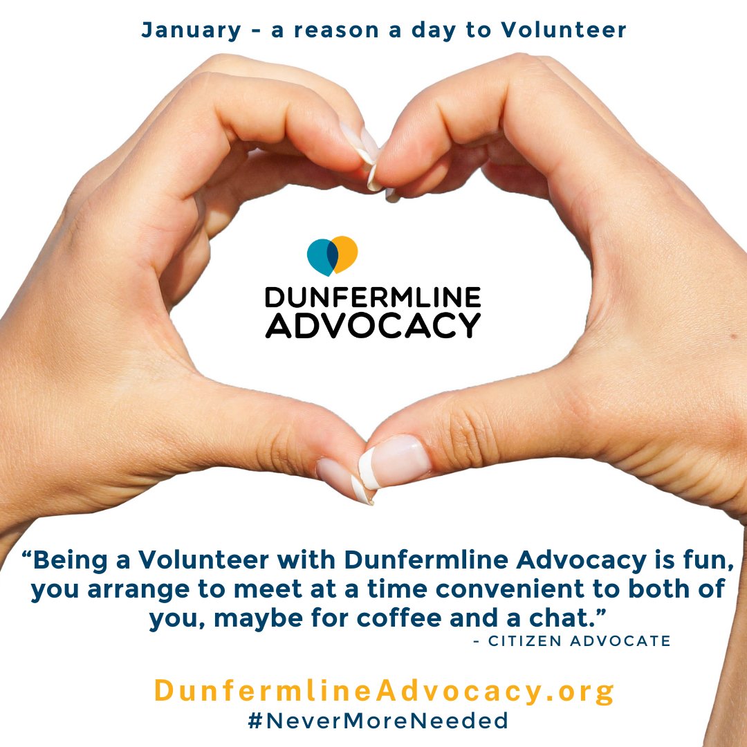 DA_WestFife's tweet image. ☕️ A reason a day to #Volunteer!

Make a real difference while enjoying meaningful connections! 💙

#DunfermlineAdvocacy #VolunteerWork #CitizenAdvocate #MakeADifference #CommunitySupport #VolunteerOpportunity #Dunfermline #Scotland #Advocacy #GiveBack