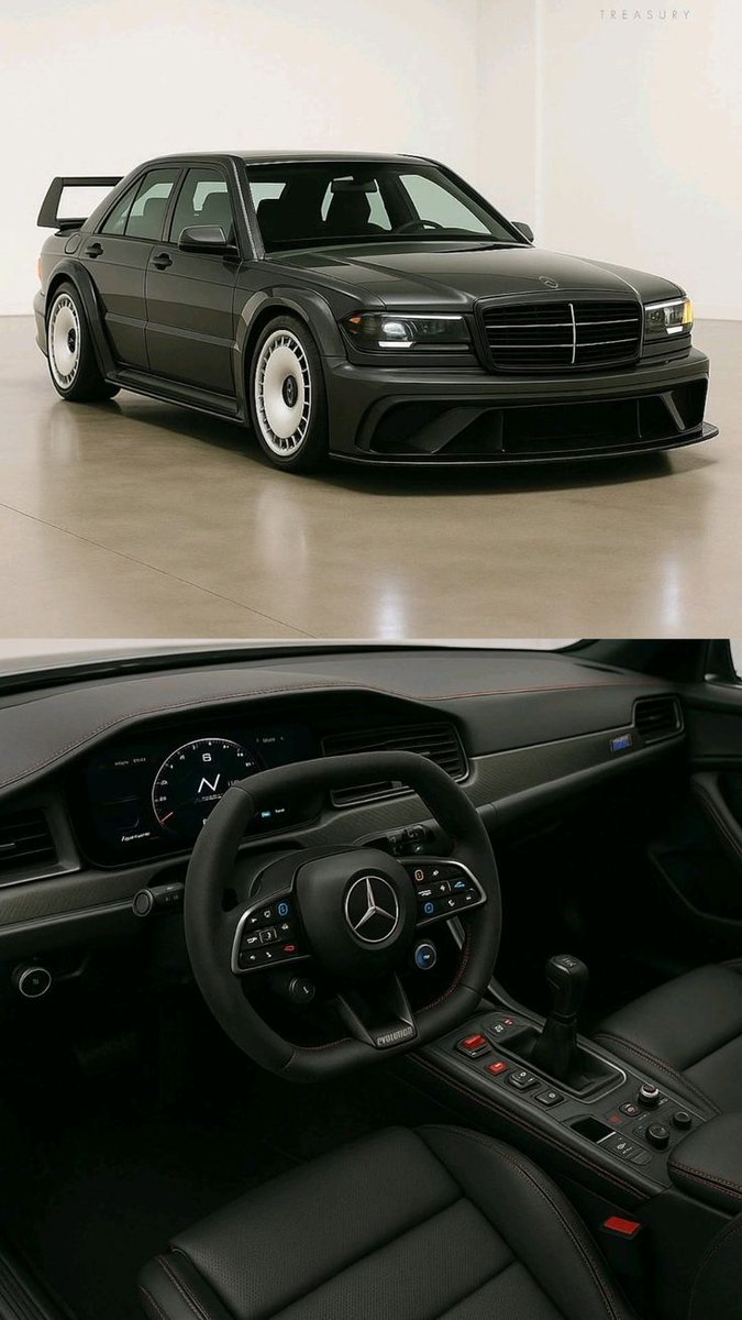 4AAAAart's tweet image. 2025 Mercedes Benz 190 Evolution III concept