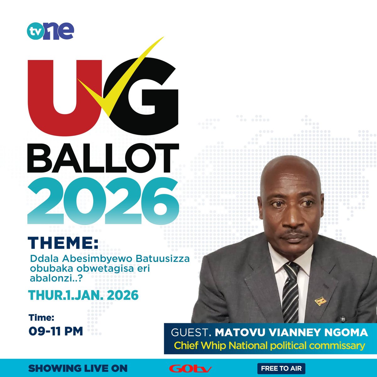 TV One Uganda tweet media