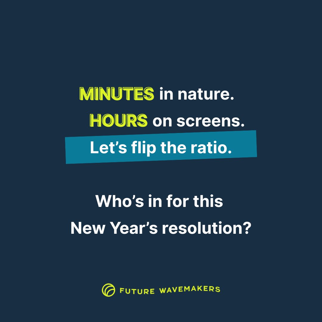 Futurewaveshq's tweet image. Minutes in nature.
Hours on screens.
Let’s flip the ratio.

Who’s in for this New Year’s resolution?

#NatureTime #DigitalDetox #ResolutionGoals #MindfulLiving #ReconnectWithNature #FutureWaves #FutureWavemakers
