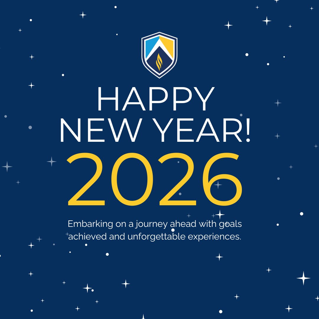 ArizonaCollege's tweet photo. Happy New Year! As we step into this fresh chapter, here's to a year of transforming your boldest ambitions into tangible accomplishments. May you find the courage to pursue new opportunities, the strength to overcome challenges, and the joy of reaching new heights you never thought possible. Cheers to growth, success, and making this your best year yet!