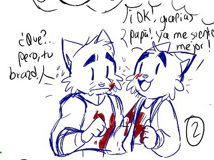 Cosmo ta bien.... Pero sin un brazo x" 💚
#finalspace #Garycato