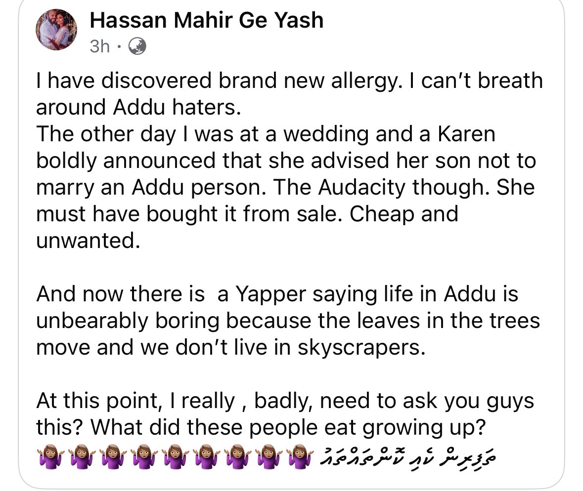 Addu Hajam nuvaa kudhin kiyaalan 😅