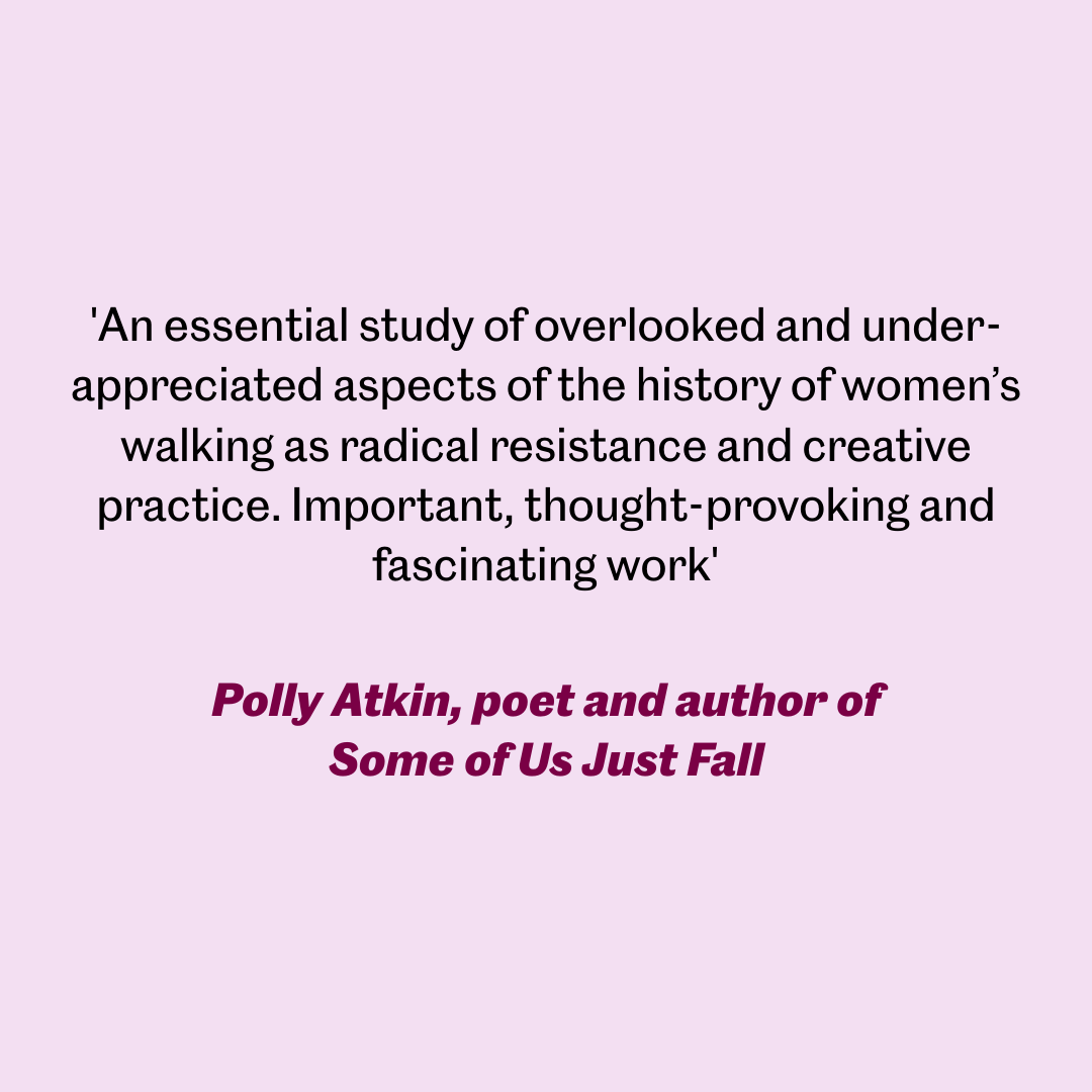 thelrm's tweet photo. Online launch for The Feminist Art of Walking Weds 28th Jan 6.30 on zoom. I'll be joined by some amazing artists + activists celebrated in the book - its gonna be special. More info TBC, sign up here for the link (free) https://t.co/eG9UMWcjHR @PlutoPress #feminist #walk #newbook https://t.co/rdFUvBhBy4