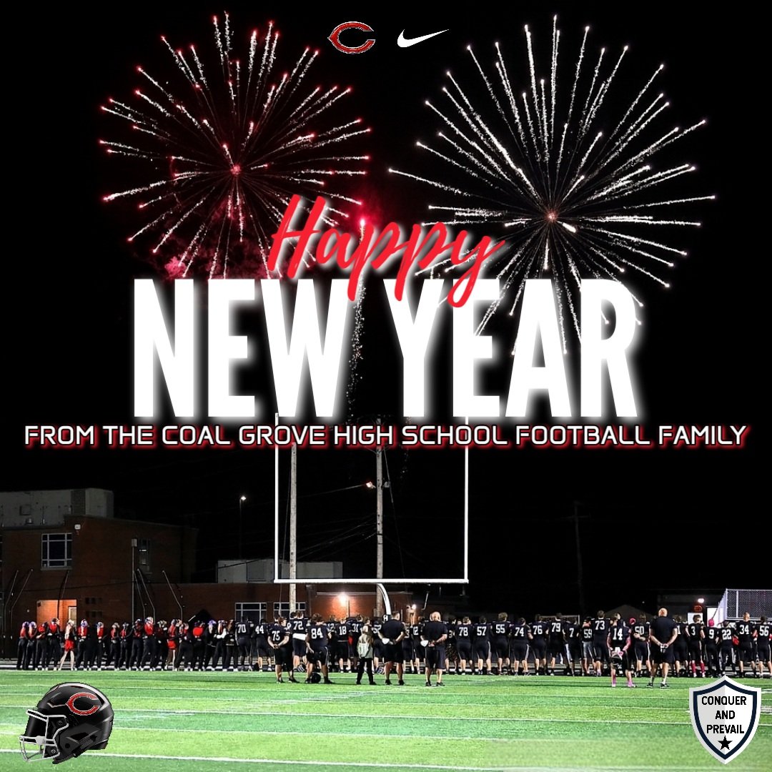 CoachLuke777's tweet image. Happy New Year!!⚫️⚪️🔴

#GOGROVE