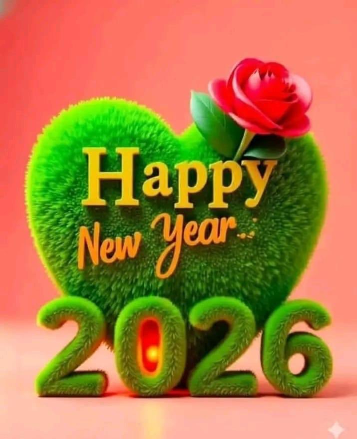 Happy New Year 2026 to all! 
Wishing you a year full of peace, success, good health, and new opportunities.