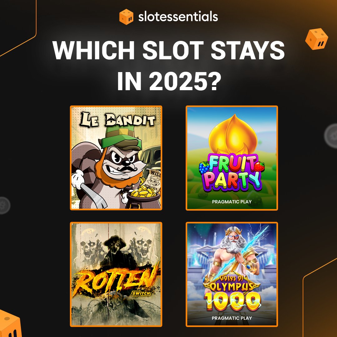 slotessentials's tweet image. Now that the New Years has rolled in which slot are keeping in 2025? 

Let's give away $150 (3 Winners $50 each) to the most popular answers. 

Leave a Like / Comment / RT / Be a SE user