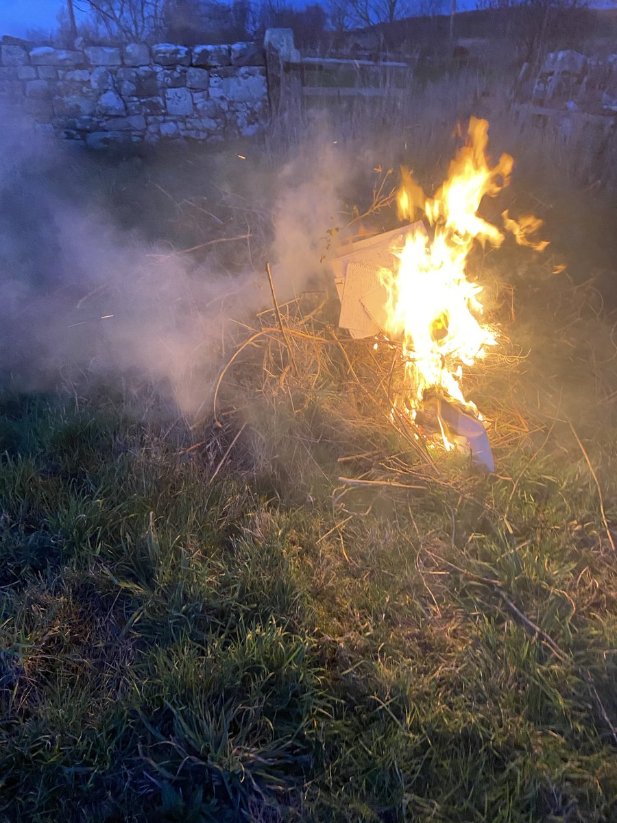 rob_northern's tweet image. Finally burning work notebooks after redundancy #Satisfying