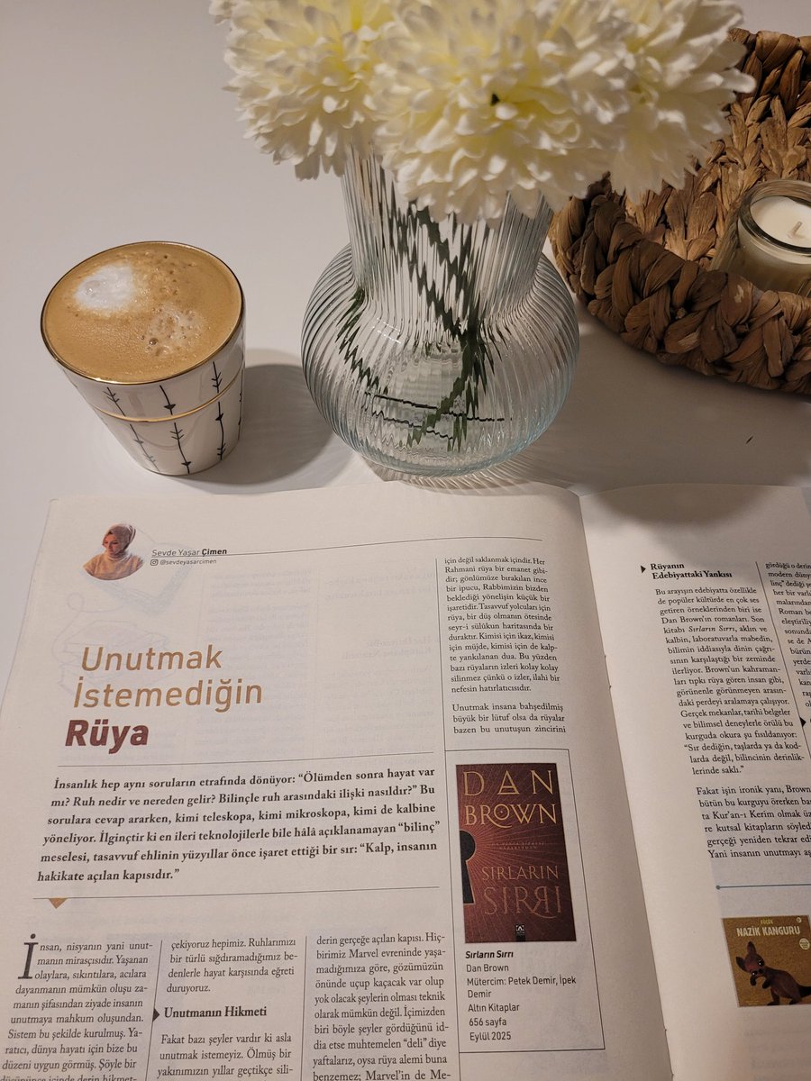 okurdergi's tweet photo. İnsanlık hep aynı soruların etrafında dönüyor: “Ölümden sonra hayat var mı? Ruh nedir ve nereden gelir? Bilinçle ruh arasındaki ilişki nasıldır?” Bu sorulara cevap ararken, kimi teleskopa, kimi mikroskopa, kimi de kalbine yöneliyor. https://t.co/03Asfmyezk