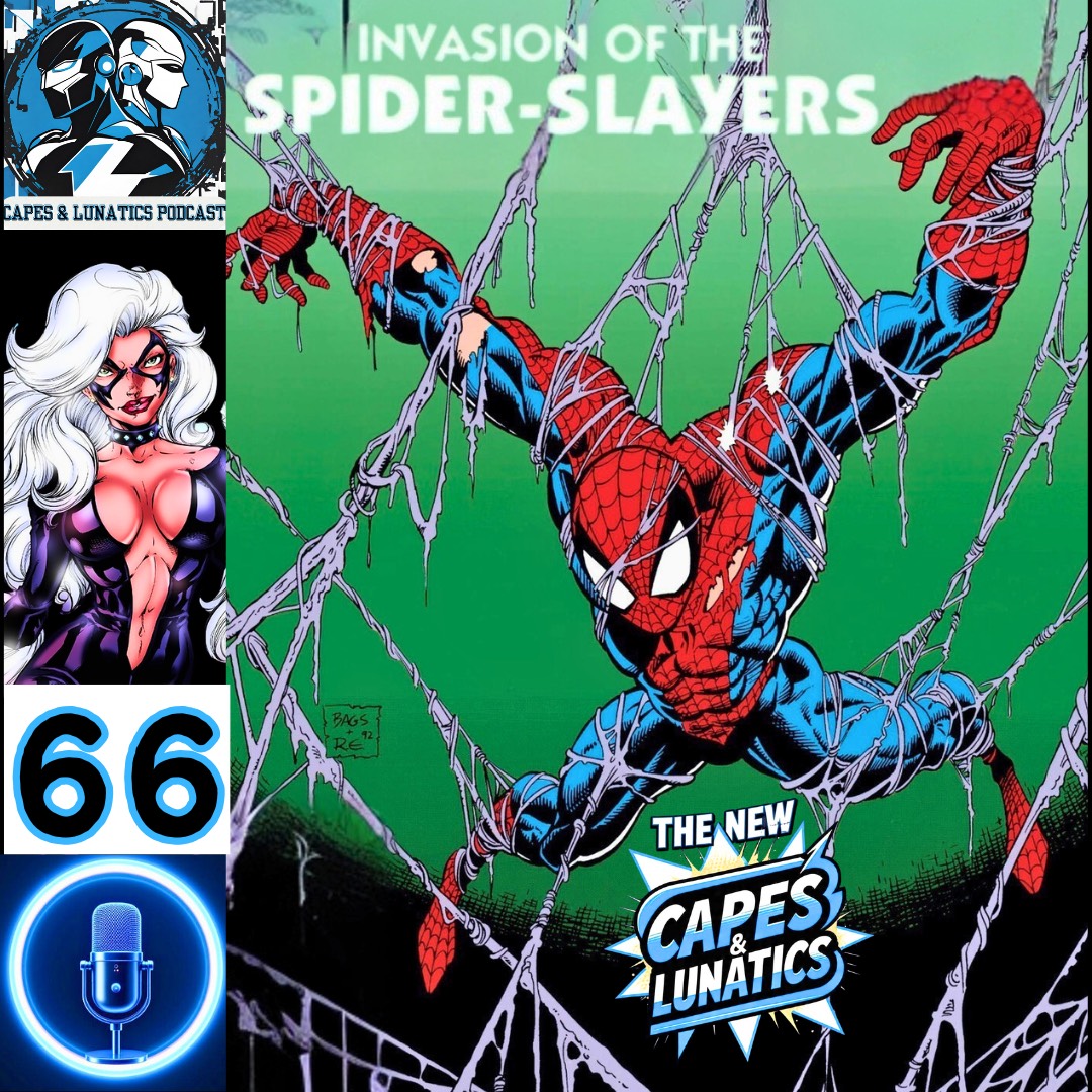 The New Capes &amp; Lunatics Podcast Episode 66 (LGY 421)

Phil and Justin review part two of Invasion of the Spider-Slayers from Amazing #SpiderMan 371-373.

#Marvel

🍎 Apple Podcasts: tinyurl.com/2ccwsat2

🎧 Spotify: tinyurl.com/4m9vkkxt

▶️ YouTube: tinyurl.com/77j2mssy
