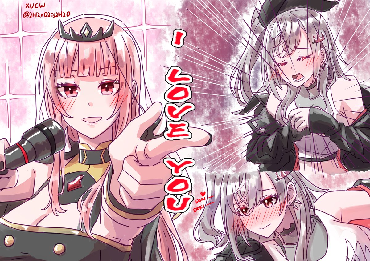 2H2xO2is2H2O's tweet image. DOKI~DOKI~
#callillust #リオナート #ゆくホロくるホロ2025