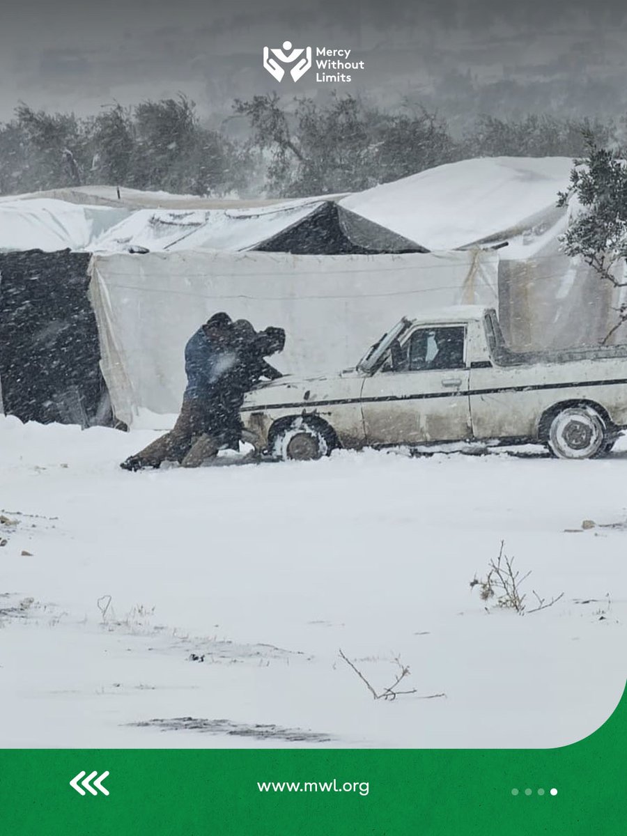 MWlimits's tweet image. Emergency in Al-Tawheed Camp after a severe snowstorm left families without shelter. Help MWL reach those exposed to freezing temps.

mwl.org/program/emerge…

#MWLimits #Syria