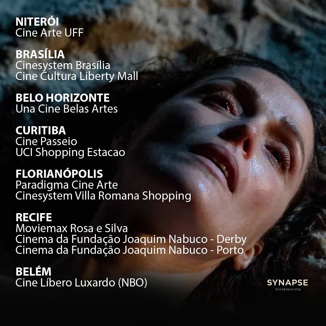 synapsebra's tweet image. Que tal começar o ano com a perna… no cinema? 🦵💥

‘Se Eu Tivesse Pernas, Eu Te Chutaria’ estreia HOJE! Venha conferir a performance visceral de Rose Byrne, vencedora do Urso de Prata, nesta história intensa sobre o caos da vida real que vai te prender do início ao fim.
Não…