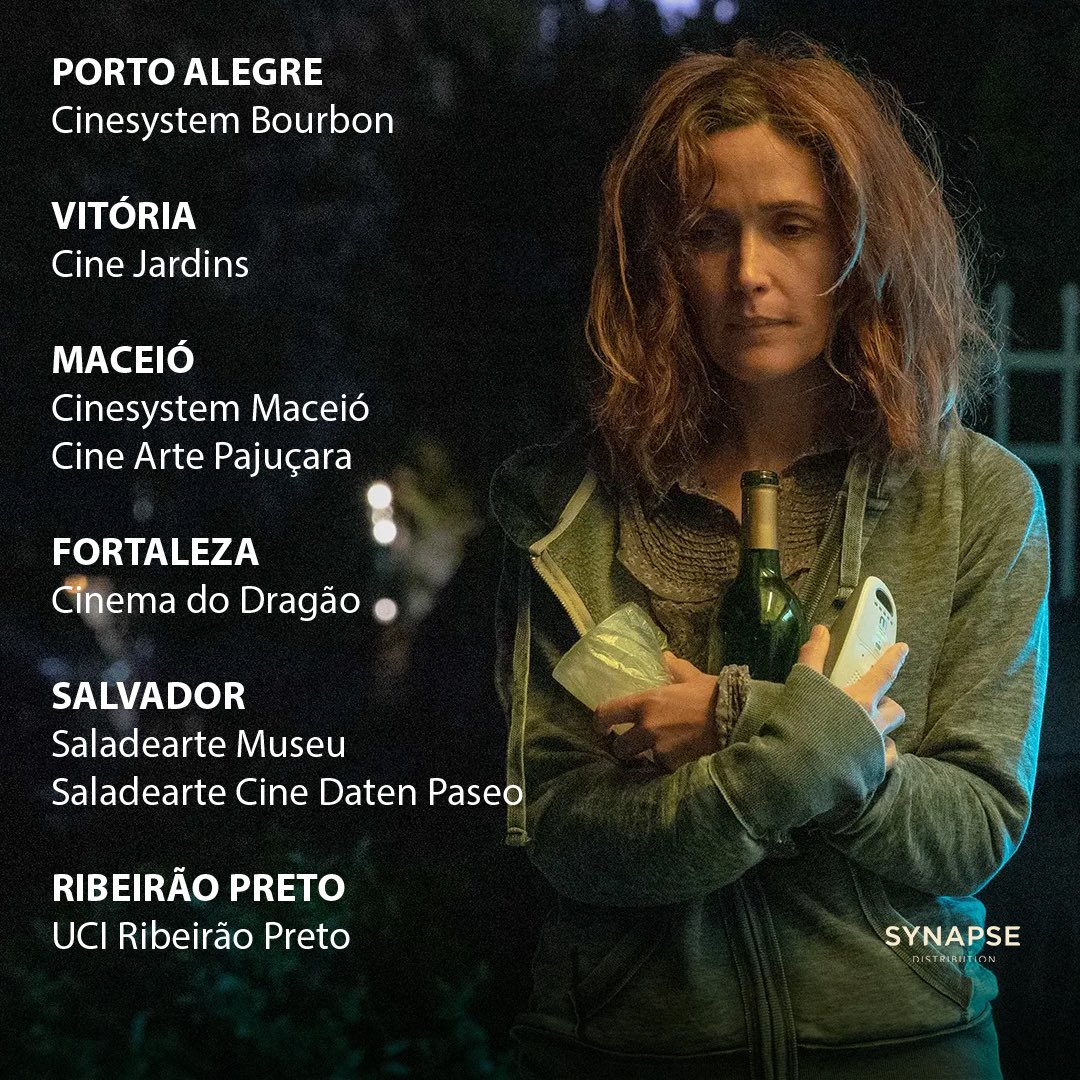 synapsebra's tweet image. Que tal começar o ano com a perna… no cinema? 🦵💥

‘Se Eu Tivesse Pernas, Eu Te Chutaria’ estreia HOJE! Venha conferir a performance visceral de Rose Byrne, vencedora do Urso de Prata, nesta história intensa sobre o caos da vida real que vai te prender do início ao fim.
Não…