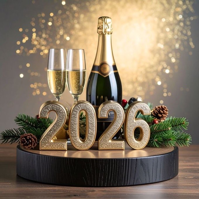⭐️ Good morning and Happy New Year everyone!  Have a blessed day ⭐️