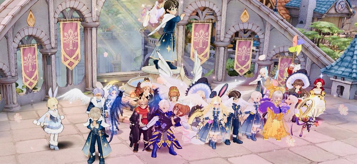 Lavender1379's tweet photo. #ツリネバ
 #たまご族

今日で実質解���のたまご族
私にとっては3つ目の騎士団で、のんびりと、でもしっかり遊べて、すごく楽しかった騎士団でした(*´˘`*)
みんなと離れ離れになるのが寂しい…:(´⊃ω⊂｀):
私はまだまだツリネバ続けるので良かったら遊んでやってください✨ https://t.co/LxNtlfmHt5