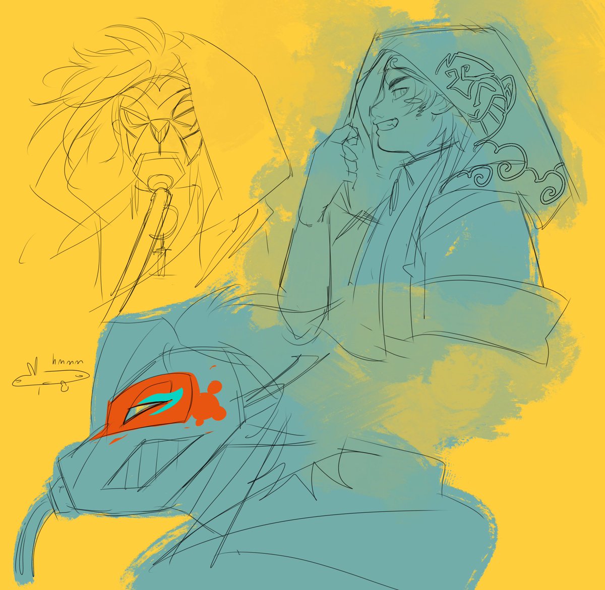 sparcarons's tweet photo. Mk gachi designnn 😊💛💛#lmkgachiAU ←what I’m gonna call this lmk x gachiakuta au thing 👀 https://t.co/s4CAJSpmCm
