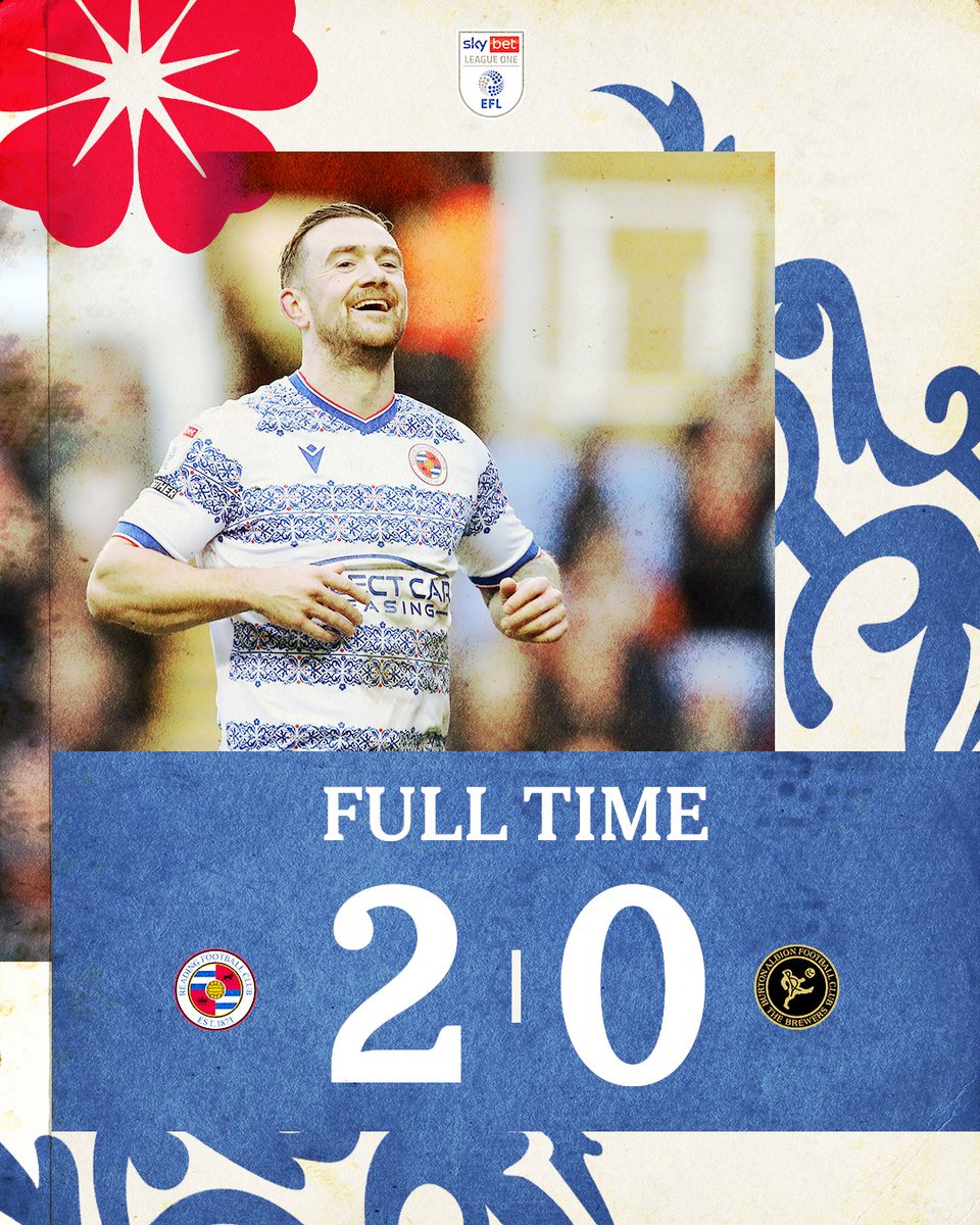 FULL TIME 

Two first-half goals from Jack and Dan mean we start 2026 with three points in the bag. Happy New Year Royals ! 💙

90' | 👑2-0🍺 | #readingfc