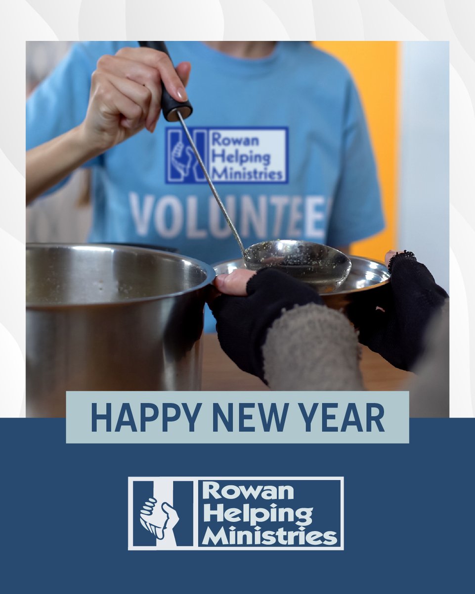 RowanHelpingMin's tweet image. Happy New Year from Rowan Helping Ministries!🎉
As we welcome 2026, we’re grateful for the compassion &amp;amp; generosity that fuel our mission. Together, let’s uplift neighbors, restore hope, &amp;amp; create lasting change. Thank you for being part of our community—here’s to a year of impact!