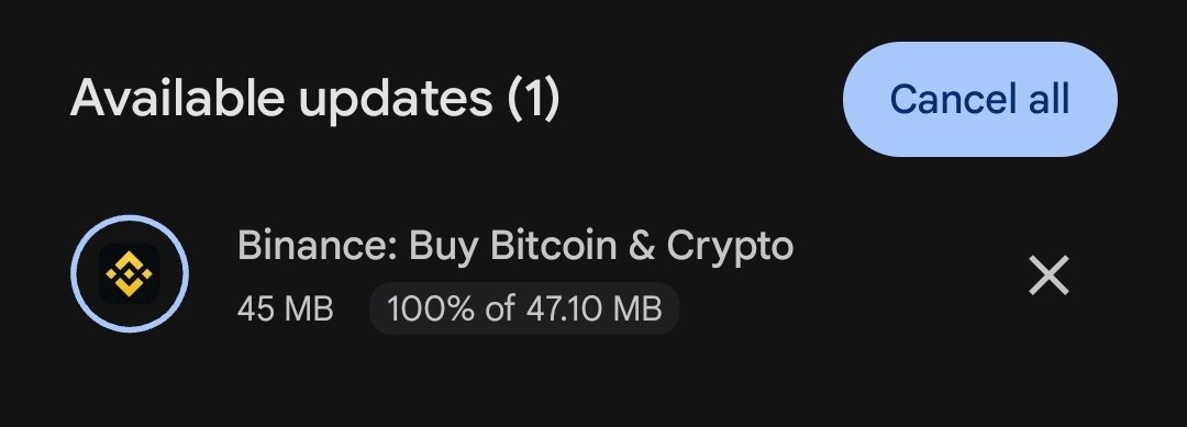 CodeReaderX's tweet image. After the hack yesterday binance issued a new update 😂