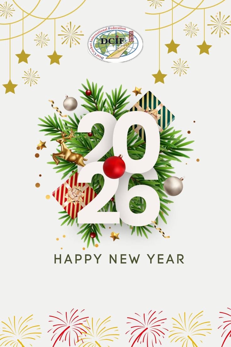 On New Year's Day 2026, many figures from the Deaf Cricket International Federation (DCIF) and its member boards shared warm wishes. DCIF President Dr. Kashmir Singh and Secretary of Sh. Kanwal Kishore led the greetings with a cricket-themed message
