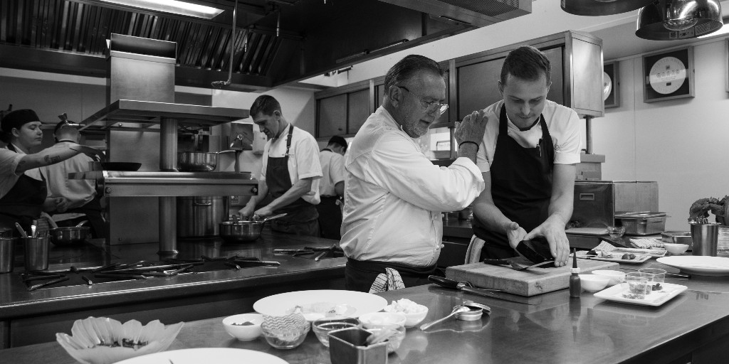 Dear friends, guests, and family,

Last night was our final service before the reinvention of Le Manoir aux Quat’Saisons, A Belmond Hotel begins. It was a triumph. Each team—from the kitchen and front of house to the restaurant—gave an extraordinary, heartfelt experience to every