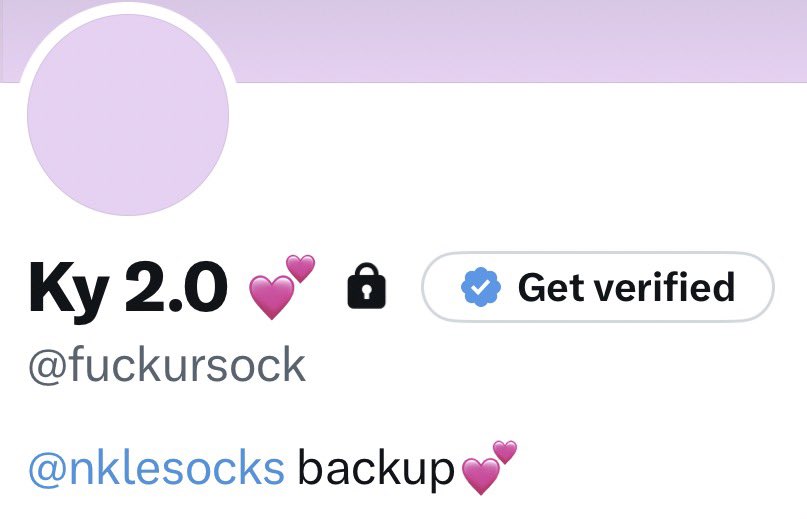 nklesocks's tweet photo. follow backup for a surprise 💕 @fuckursock {dm when done} https://t.co/ZLZmkj5Jjs
