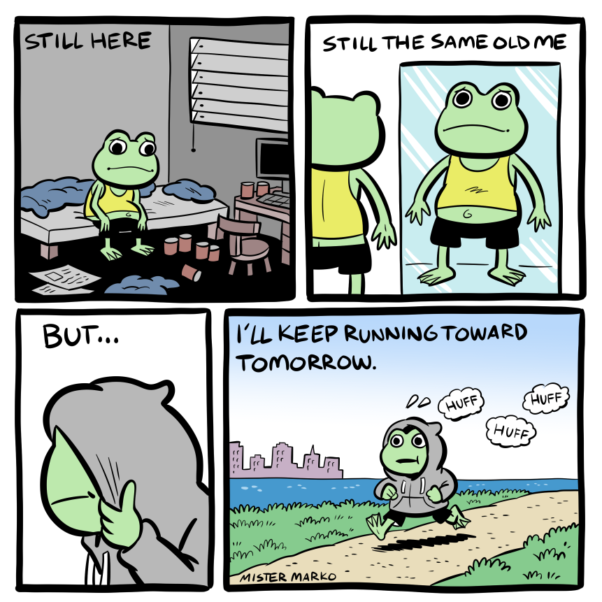 New year, a new day to keep trying again