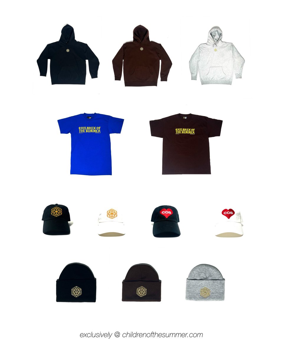 Now available. Exclusively @ childrenofthesummer.com