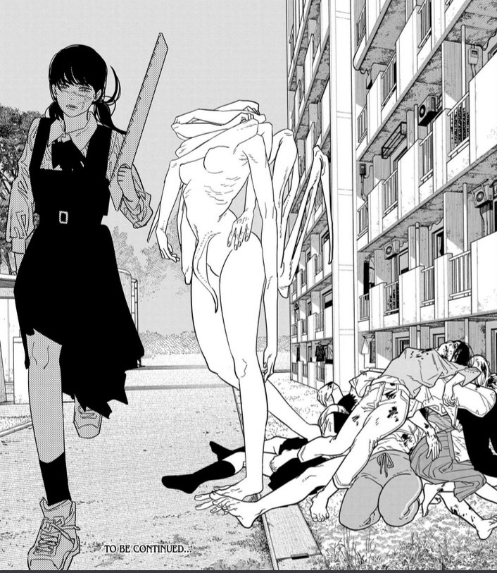 AsaMitahawk's tweet image. Yoru's new outfit has multiple layers to it

- It is made entirely from the corpses of suicide victims and is currently worn by Asa, the suicidal character since her debut

- It also twists Asa's view of herself as a superhero