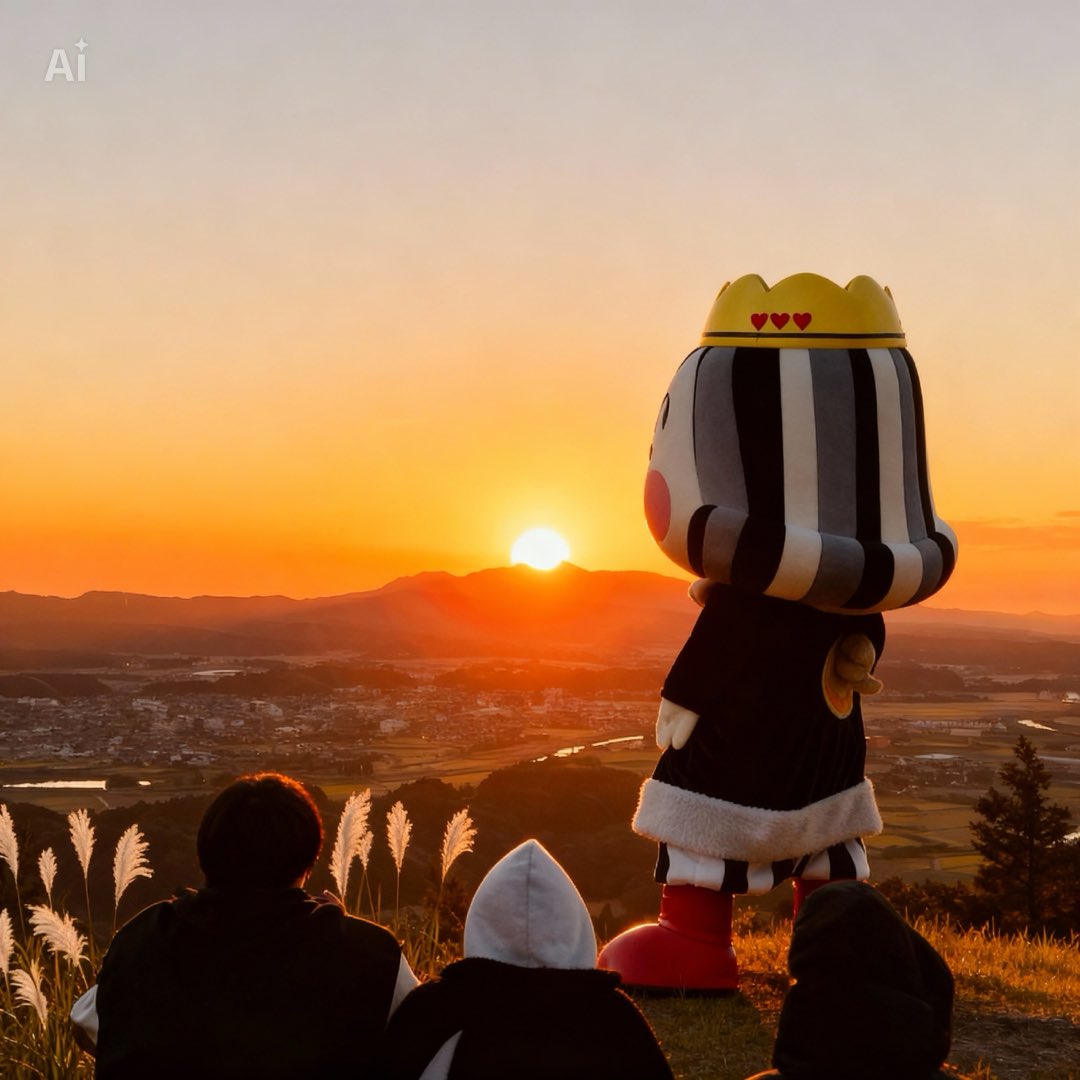 明けましておめでとう！今年は鳥神岡頂上から2026を迎えたぞ。ふふふ。みんな良いお年を迎えろよ！