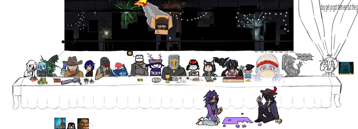 HAPPY NEW YEAR 
I have a feeling this year's going to be a good one