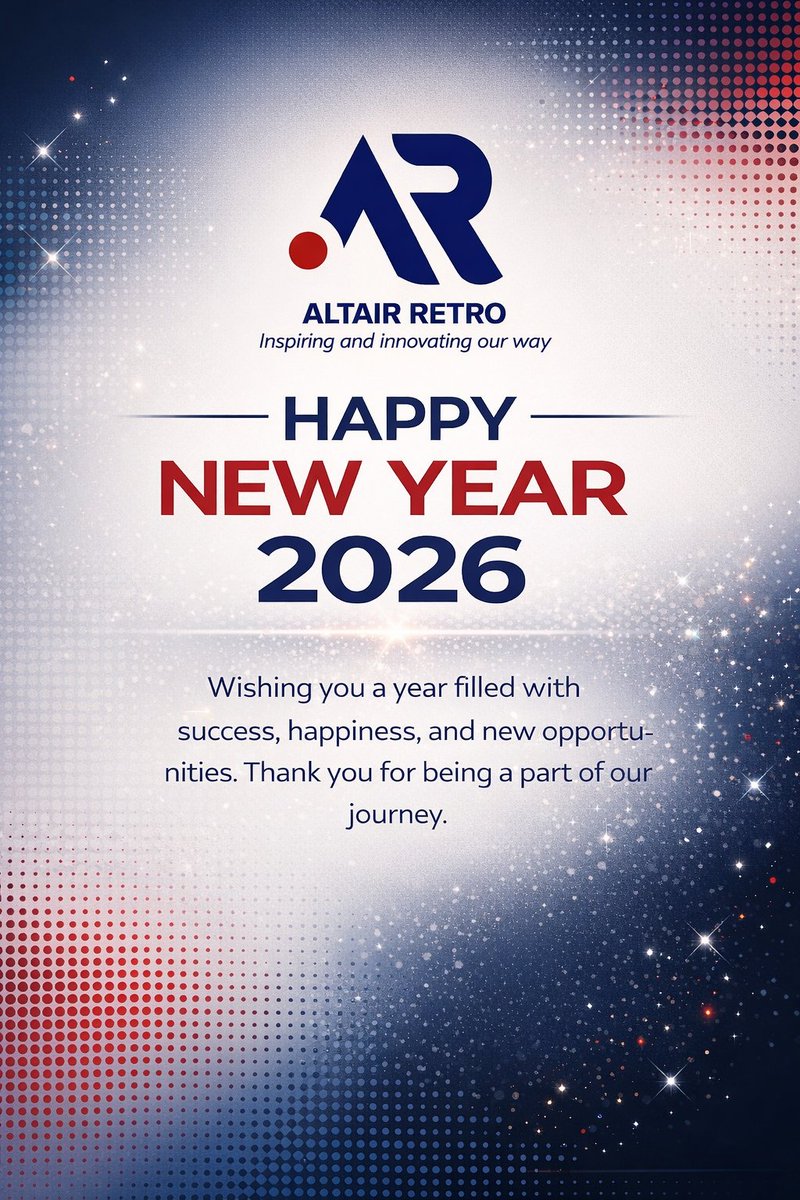 To more years of working together. Visit us at altairetro.com