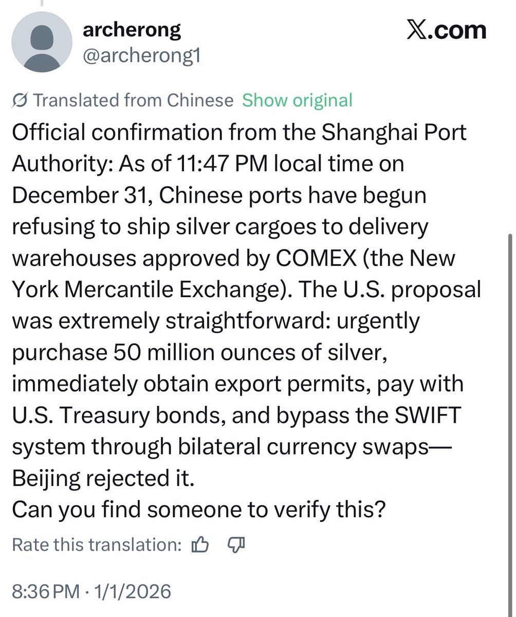 KingKong9888's tweet image. Count down time… #Silver 🔥🔥🔥

@Sorenthek @SemperVigilant1 @maneco1964 @Macrobysunil @LukeGromen @Kathleen_Tyson_ @MakeGoldGreat @goldseek @silverguru22 @silvertrade @BankerWeimar @PeterRHann1 @DonDurrett