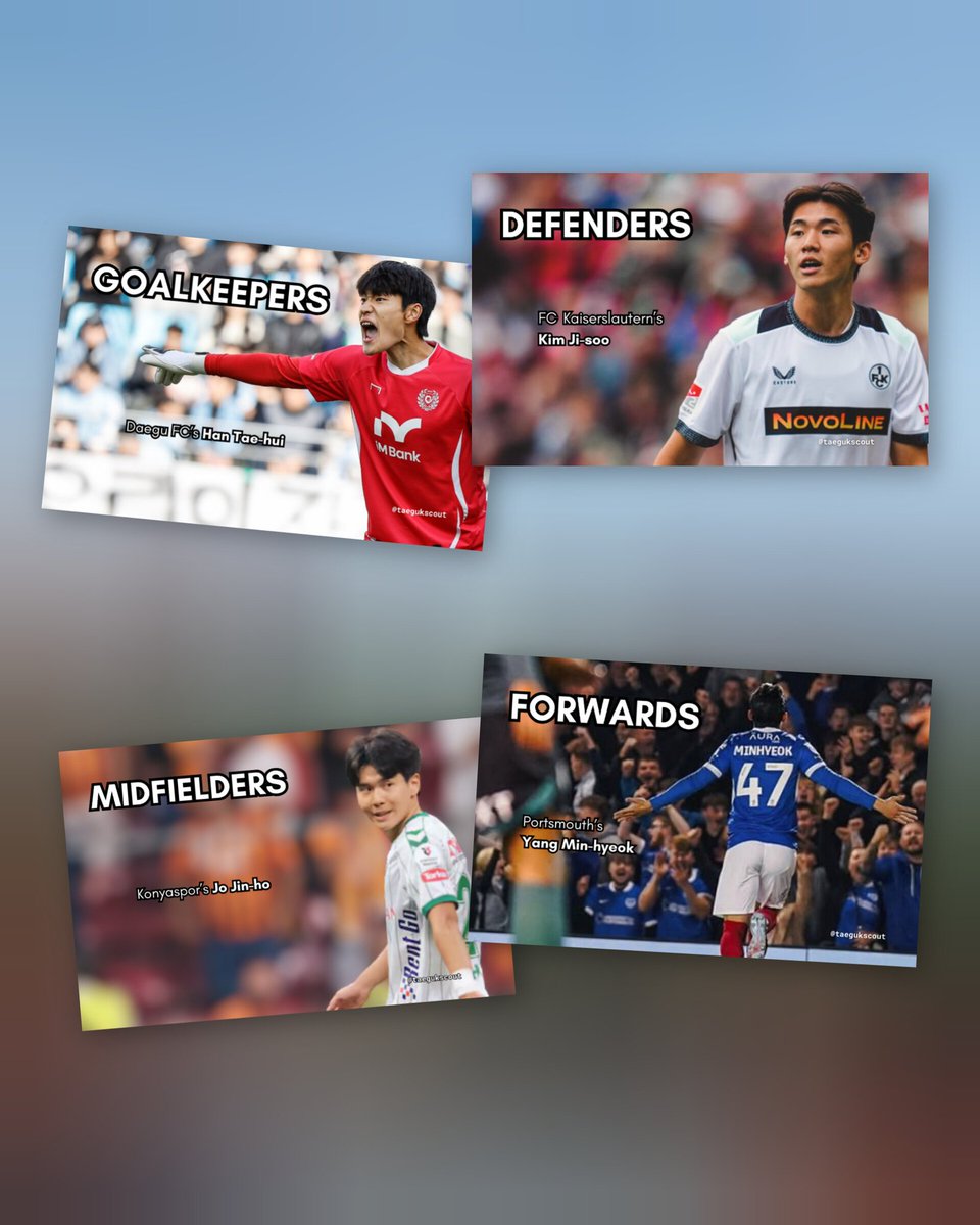 🆕 My Way-Too-Early South Korean U23 Squad for the 2026 Asian Games

With the Asian Cup less than a week away, I broke down the potential AG roster.

Inside:
• My full 22-man team + reasoning
• Debating the 3 over-age wildcards
• Picking my best XI

Full story below 👇