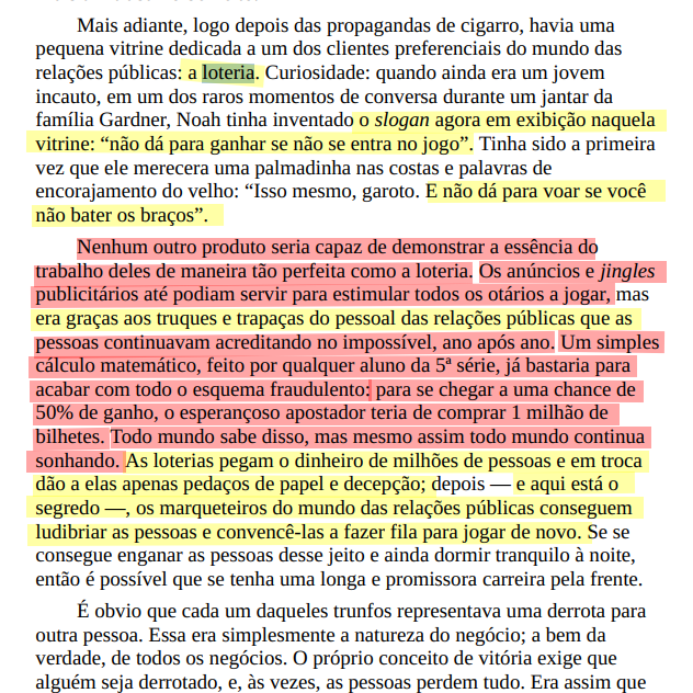 Kell_cristineR's tweet photo. Acho que cada um acredita no que quer, faz o que quer, mas eu particularmente já tinha meu pé atrás com loterias em geral, depois que eu "engoli" esse livro, e cheguei nessa parte foi o que me deixou mais P.. da vida, não consigo enxergar nada além da verdade aqui e depois de observar essa "pane" da CEF, fica mais evidente ainda.

uma vez ou outra, eu ainda compro ou tento, mas acho que é ação involuntária humana mesmo.

(Livro A Janela de Overton).