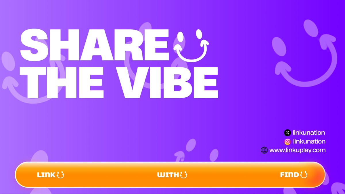 LinkUNation's tweet image. Got vibes? We do too! 😎

A place is coming where supporters can turn every chat, challenge, and cheer into shared experiences.

Your energy matters.

🔽 Learn more:
linkuplay.com

#LinkU #FandomFun #VibeWithUs